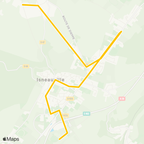 Astuce Les Bosquets <> Monod map