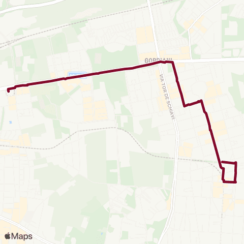 ATAC Linea 519 map