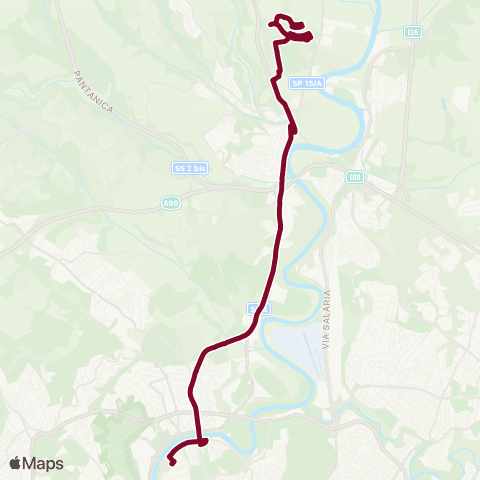 ATAC Linea C3l map