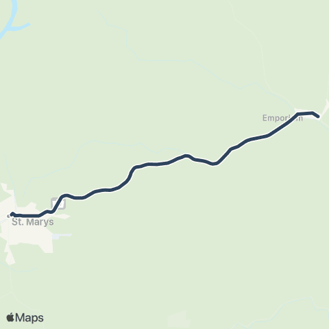 ATA Emporium Express map