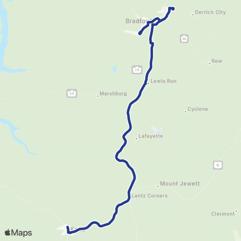 ATA McKean County map