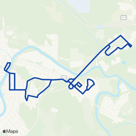 ATA Clearfield Blue map
