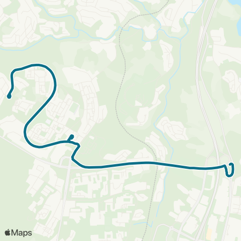 AtB Flatåsen - Tonstad map
