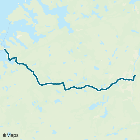 AtB Osen - Sjøåsen map