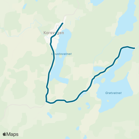 AtB Eid Skole - Brokalykkja map