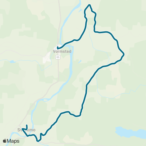 AtB Årlivoll - Monsetjåren map