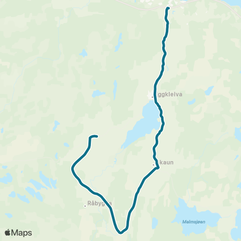 AtB Skaun - Børsa map