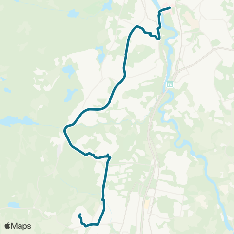 AtB Lundåsen - Kattem - Heimdal - Flatåsen - Byåsen - St. Olavs Hospital map