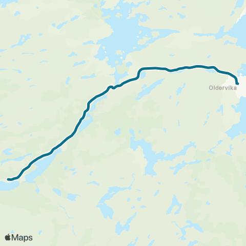 AtB Fillan - Strøm - Kvenvær - Vær map