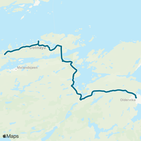 AtB Fillan - Barman - Strøm / Knutsh map