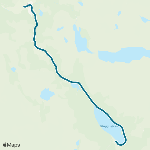 AtB Selbu - Tydal map