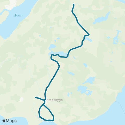 AtB Hermstad - Stadsbygd map