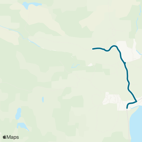AtB Testmann - Brandsås - Testmann map