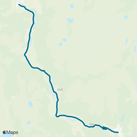 AtB Nerskogen - Voll - Berkåk map
