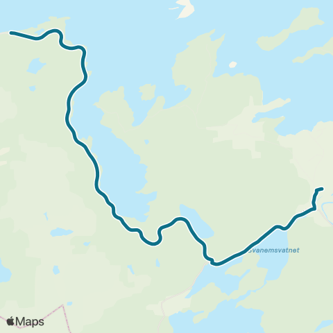 AtB Kyrksæterøra - Gjengstø / Taftøy map