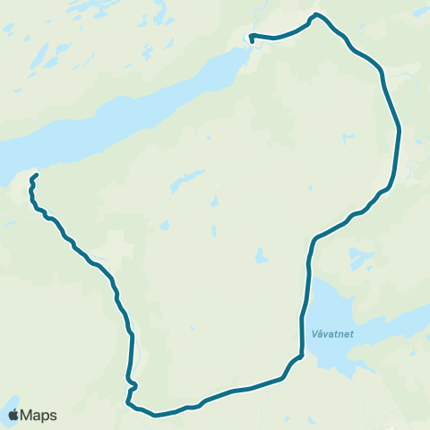 AtB Kyrksæterøra - Ytre Snillfjord map