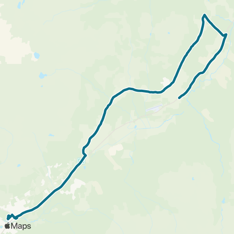 AtB Oppdal - Holden - Fagerhaug - Strand map