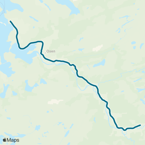 AtB Strand - Åsegg map