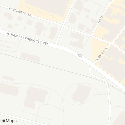 AtB Fleksibel Region Røros map