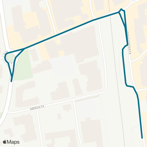 AtB Fleksibel By - Verdal map