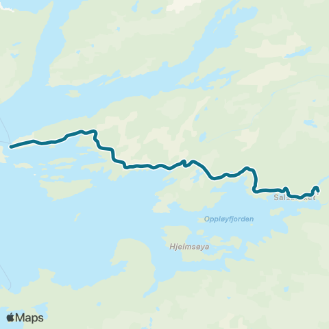 AtB Kolvereid - Salsbruket - Lund - Namsos map