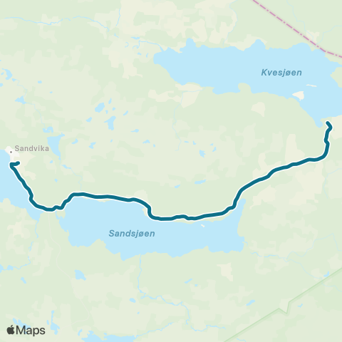 AtB Murumoen - Sandvika map