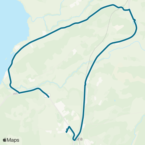AtB Straumen - Grande - Røra map