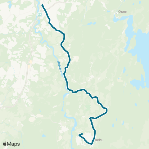 AtB Lerkendal - Bostad - Klæbu map