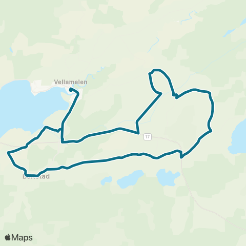 AtB Beistad - Jådåren map