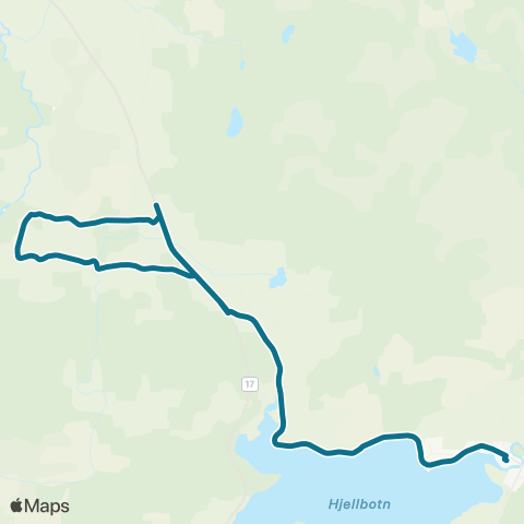 AtB Beistad - Sprova map