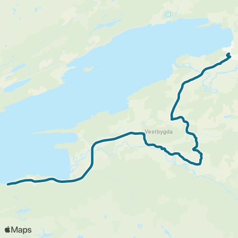 AtB Holsing - Breide map