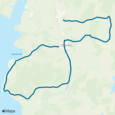 AtB Mære Skole - Risholt map