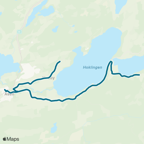AtB Vinan - Sjur - Åsen Barne - Og map