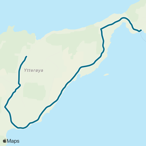 AtB Erstad - Hokstad map