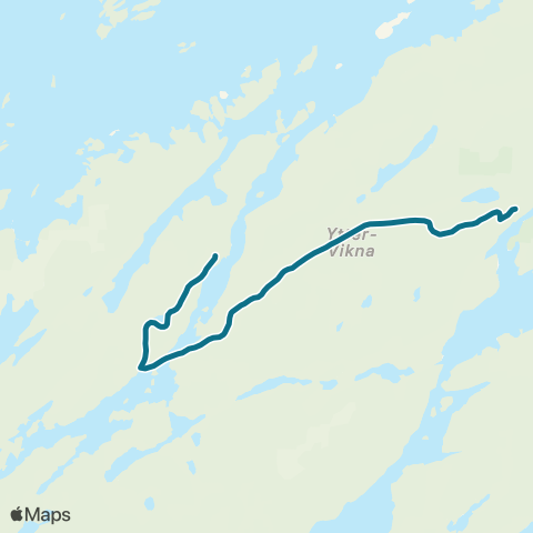 AtB Ytre Vikna - Austafjord map