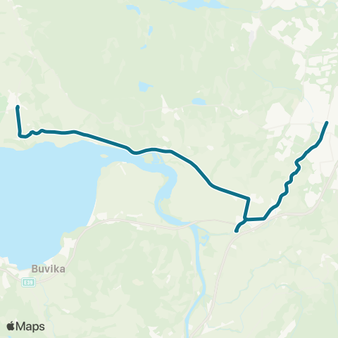 AtB Heimdal - Klett - Spongdal map