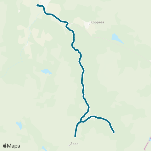 AtB Kluksdal - Meråker map