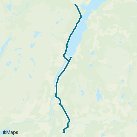 AtB Oksdøla - Statland Skole map