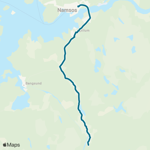 AtB Svea - Høknes map