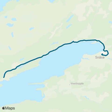 AtB Snåsa - Hammer map