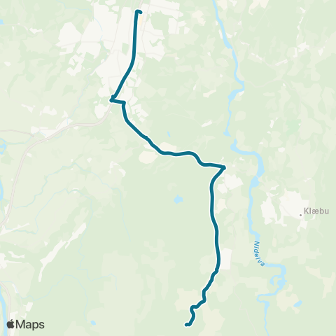 AtB Vassfjellet - Tillerterminalen map