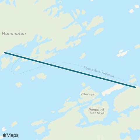 AtB Borgan - Ramstadlandet map
