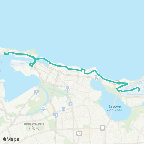 Autoridad de Transporte Integrado Terminal Covadonga - Aeropuerto LMM map