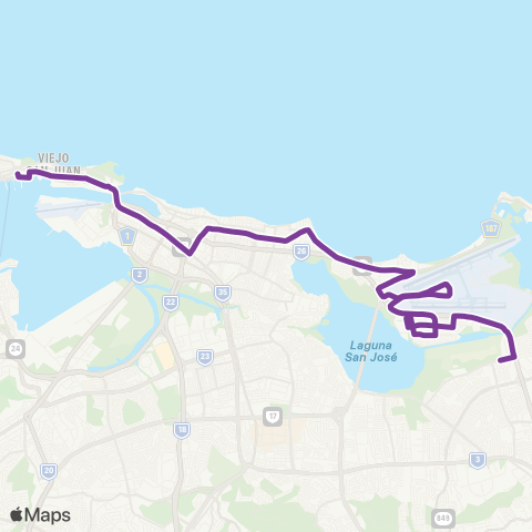 Autoridad de Transporte Integrado Terminal Iturregui - Terminal Covadonga map