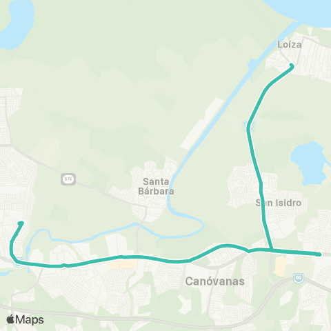Autoridad de Transporte Integrado Terminal Carolina - Canovanas - Loíza map