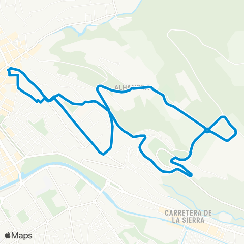 Autobús Urbanos - Alsa L. C35 Cementerio - B. Abogado - Centro map