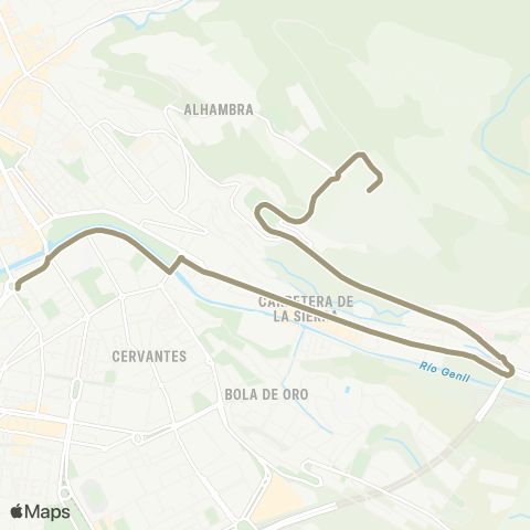 Autobús Urbanos - Alsa L.13 Cementerio - P. de Congresos map