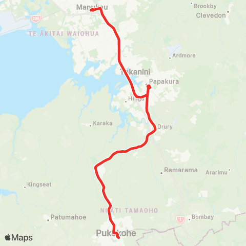 Auckland Transport RBSX map