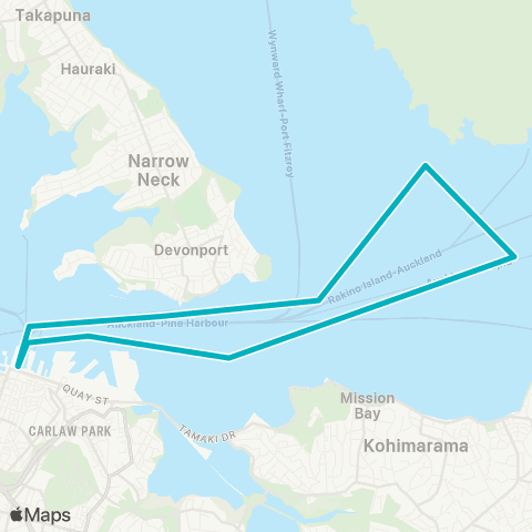 Auckland Transport HCRU map