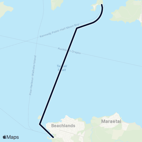 Auckland Transport PHKP map